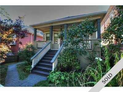 The Drive Commercial Drive Character Home for sale:  5 bedroom 2,253 sq.ft. (Listed 2014-09-26)