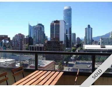 Yaletown Sub-Penthouse for sale: Mondrian 1 2 bedroom 850 sq.ft.